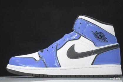 'SIGNAL JORDAN AIR SE DD6834-402 MID 1 BLUE' 0716